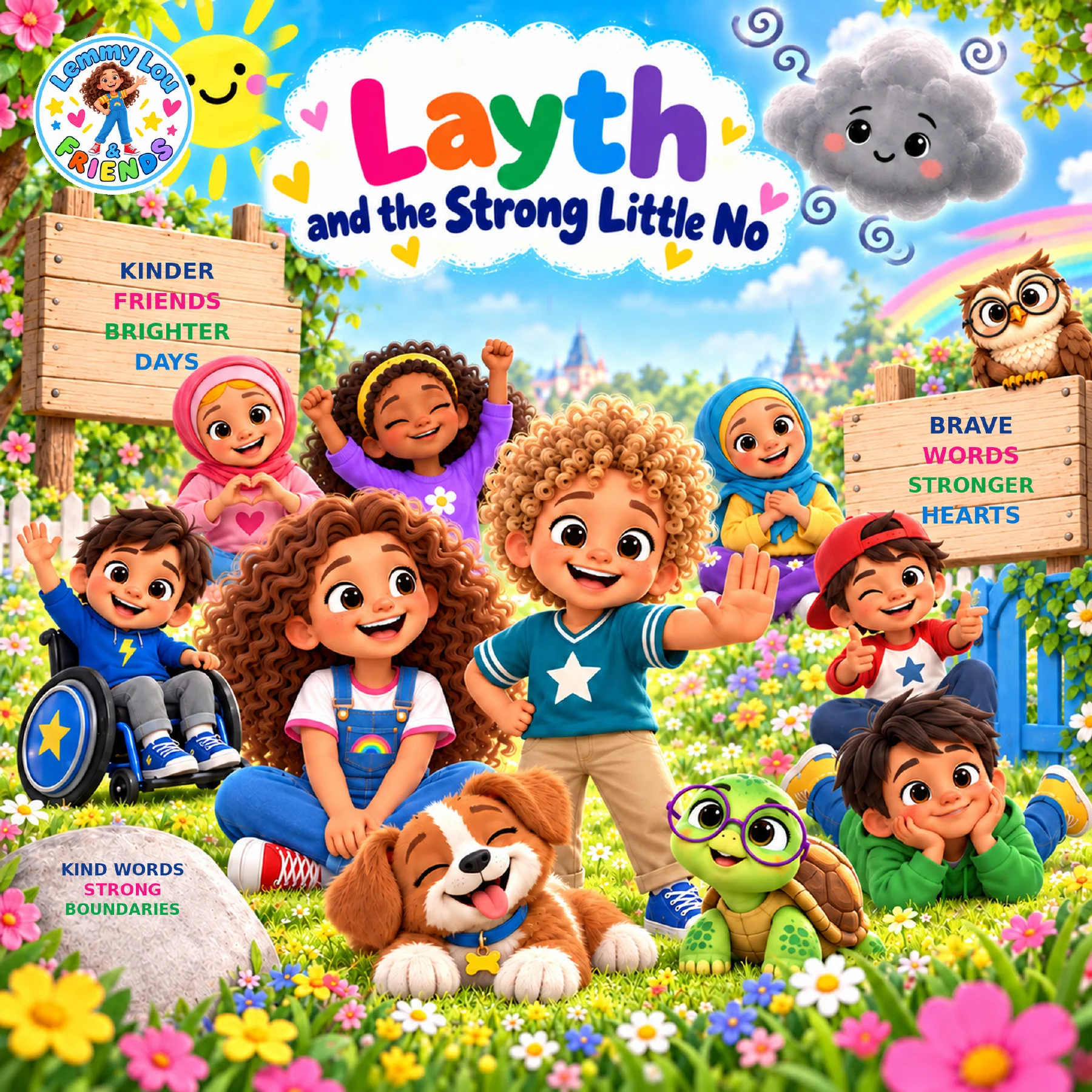 Cover of Layth and the Strong Little No